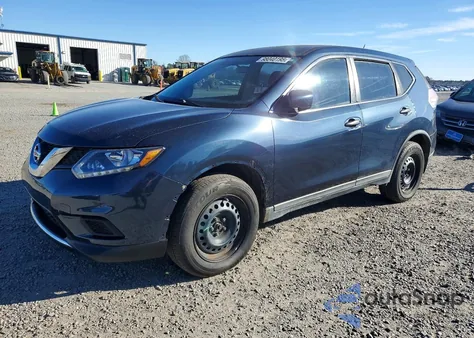 2016 Nissan Rogue S из США, поврежденный, VIN KNMAT2MTXGP653948